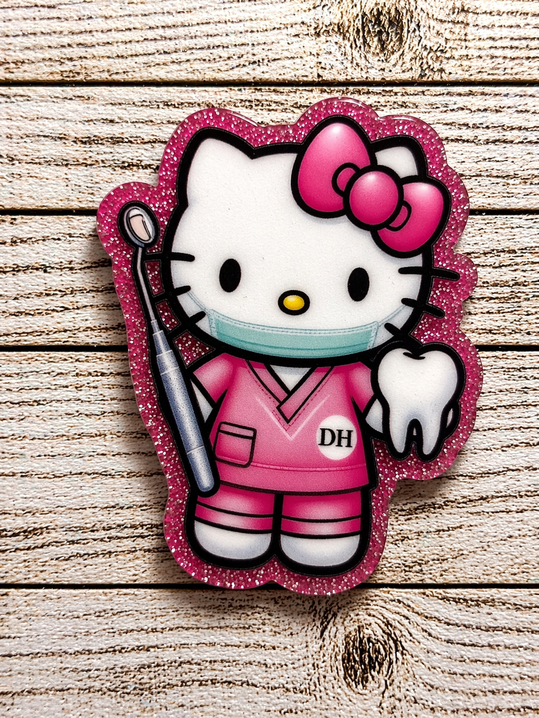 Dental Hygienist Badge Reel