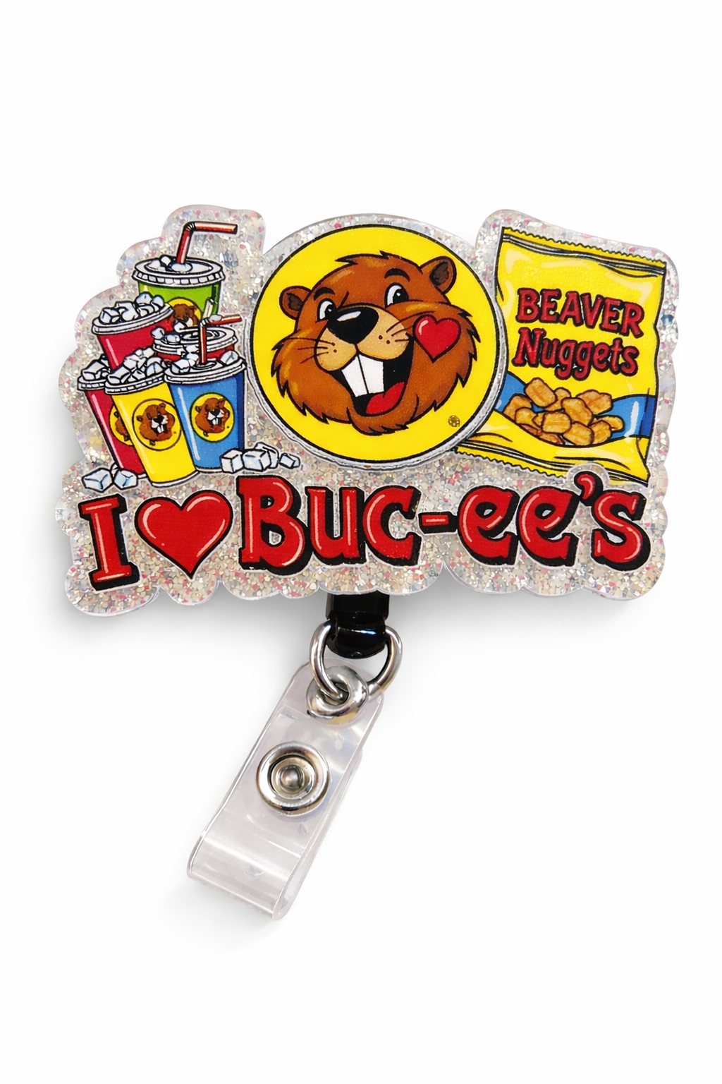 I ❤️ Buc-ee’s Badge Reel