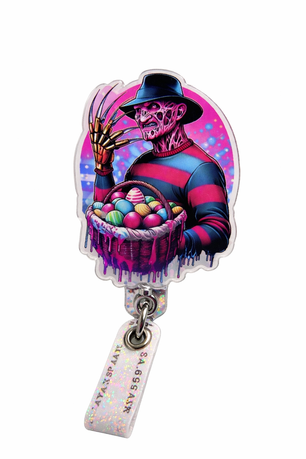 Freddy Horror Easter Badge Reel