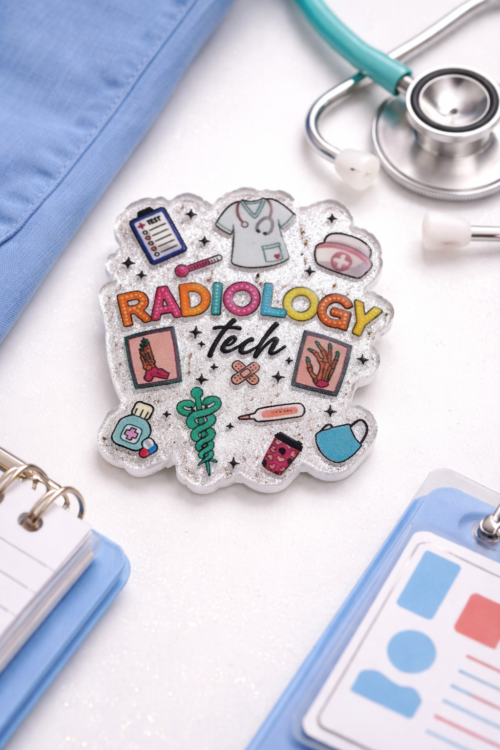 Radiology Tech Badge Reel