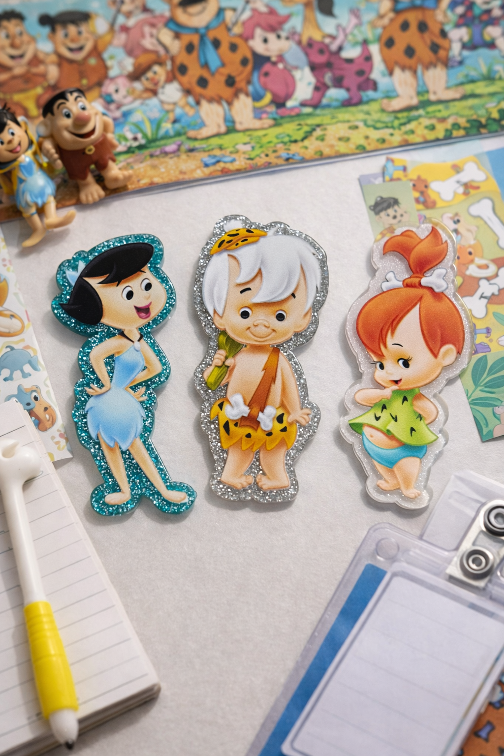 Cartoon Character Acrylic (Set of 3 Included) | Classic Cartoon-Inspired