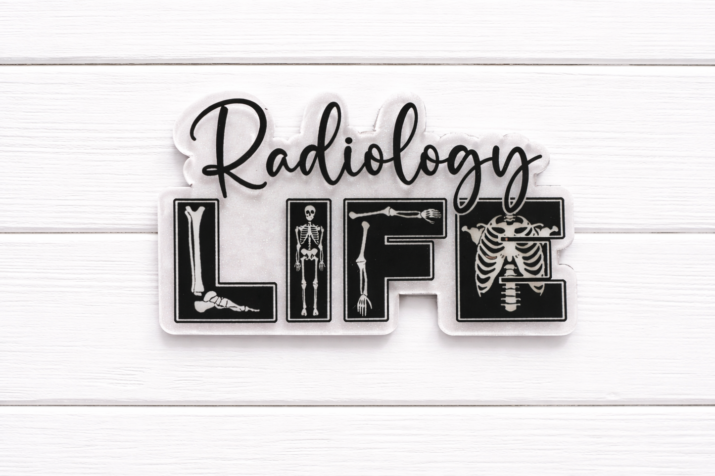 Radiology Life Badge Reel