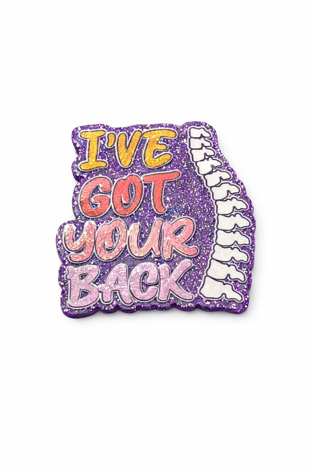 I’ve Got Your Back Spine Badge Reel | Chiropractic Badge