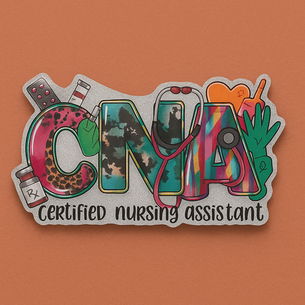 CNA Certified Nursing Assistant Badge Reel
