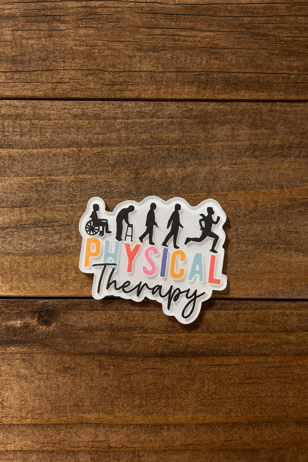 Physical Therapist Floral Badge Reel – PT Badge