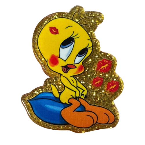Tweety Cartoon Badge Ree