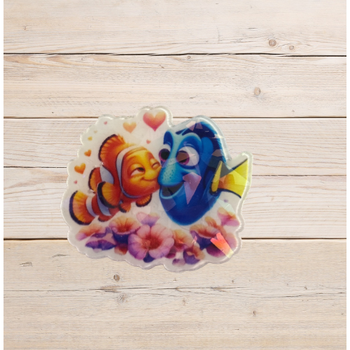 Underwater Love Badge Ree