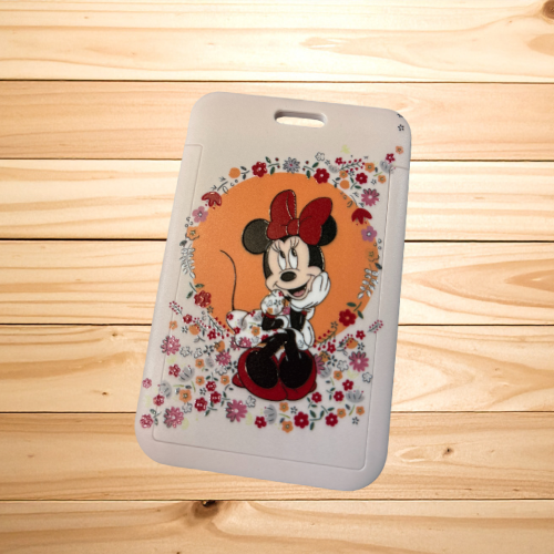 Mouse-Inspired Badge & Luggage Holder | Multi-Use ID Card & Travel Tag Holder