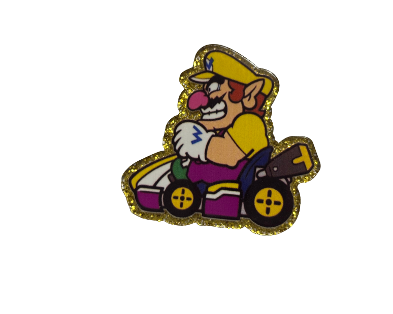 Gamer Cake Topper | Cartoon Inspired Acrylic Cake Topper | Birthday Cake Decoration | Cupcake Topper