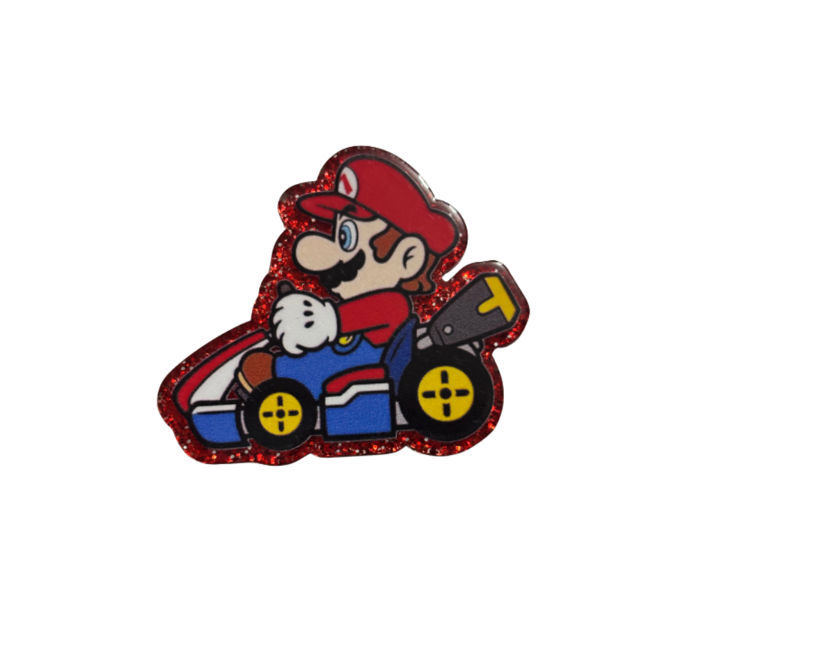 Gamer Cake Topper | Cartoon Inspired Acrylic Cake Topper | Birthday Cake Decoration | Cupcake Topper