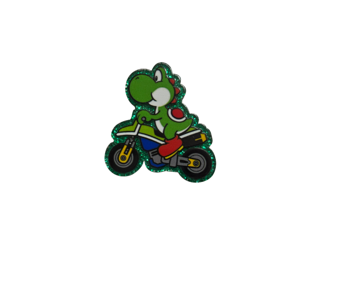 Gamer Cake Topper | Cartoon Inspired Acrylic Cake Topper | Birthday Cake Decoration | Cupcake Topper