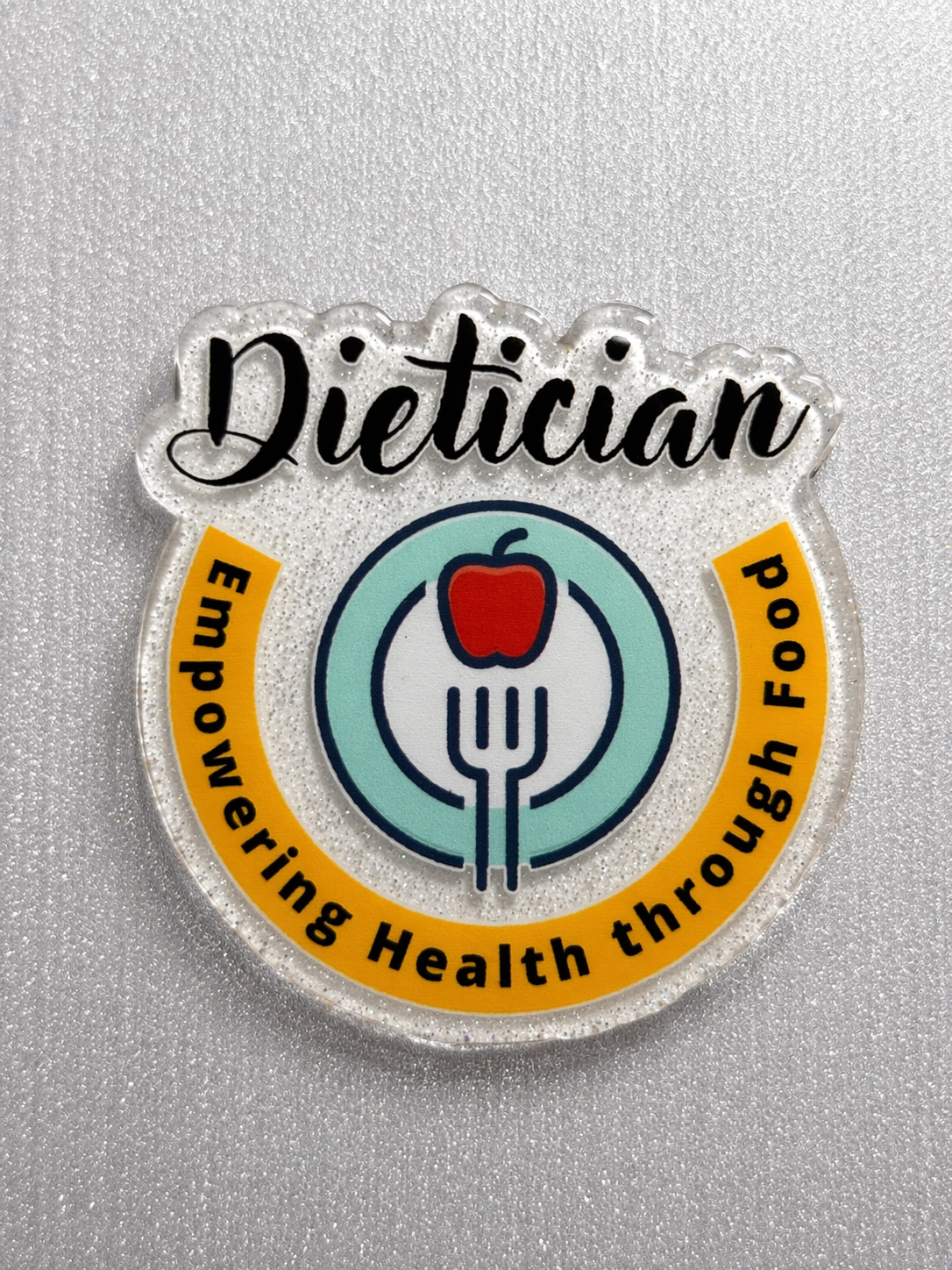 Dietician Badge Reel | Empowering Health Through Food Badge | Nutritionist ID