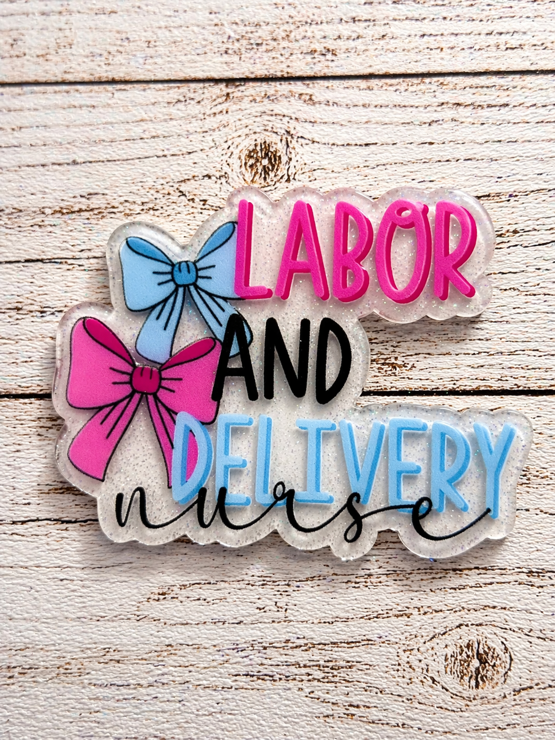 Labor and Delivery Nurse Badge Reel