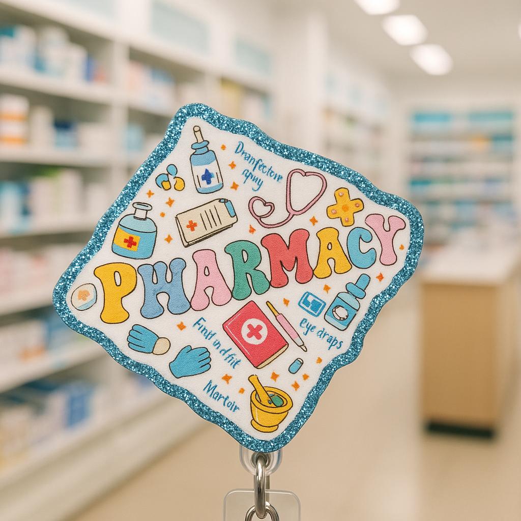 Pharmacy Badge Reel – Pharmacist ID