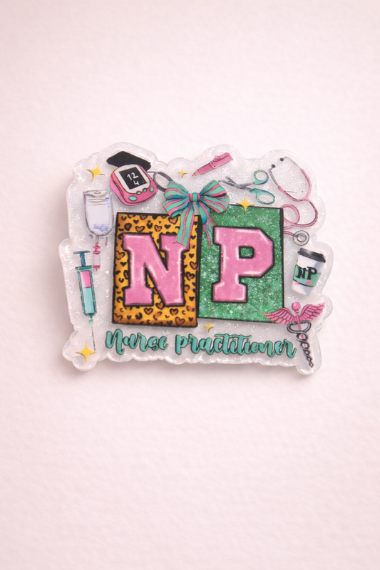 NP Badge Reel | Nurse Practitioner