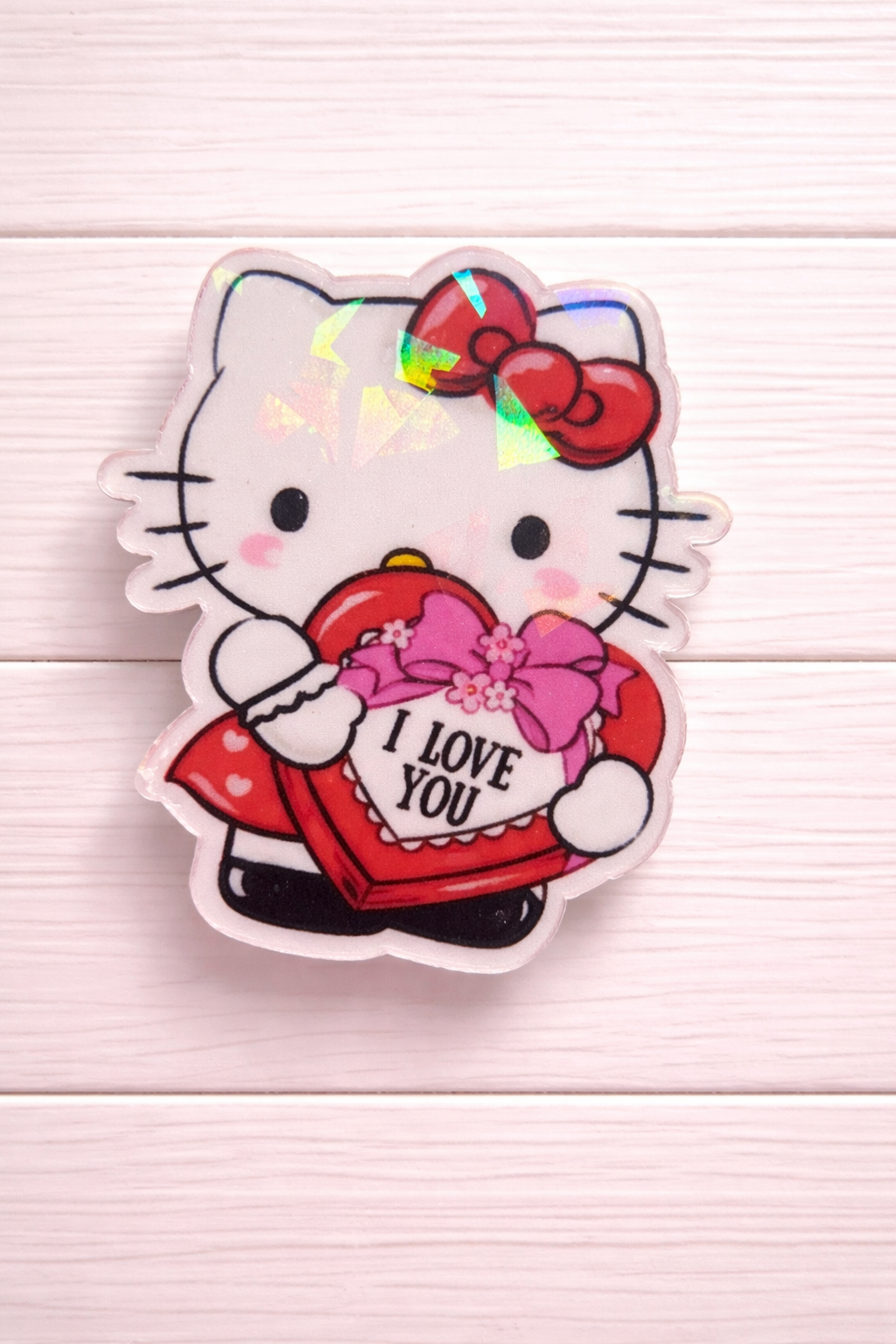 Valentine Hello Kitty Badge Reel