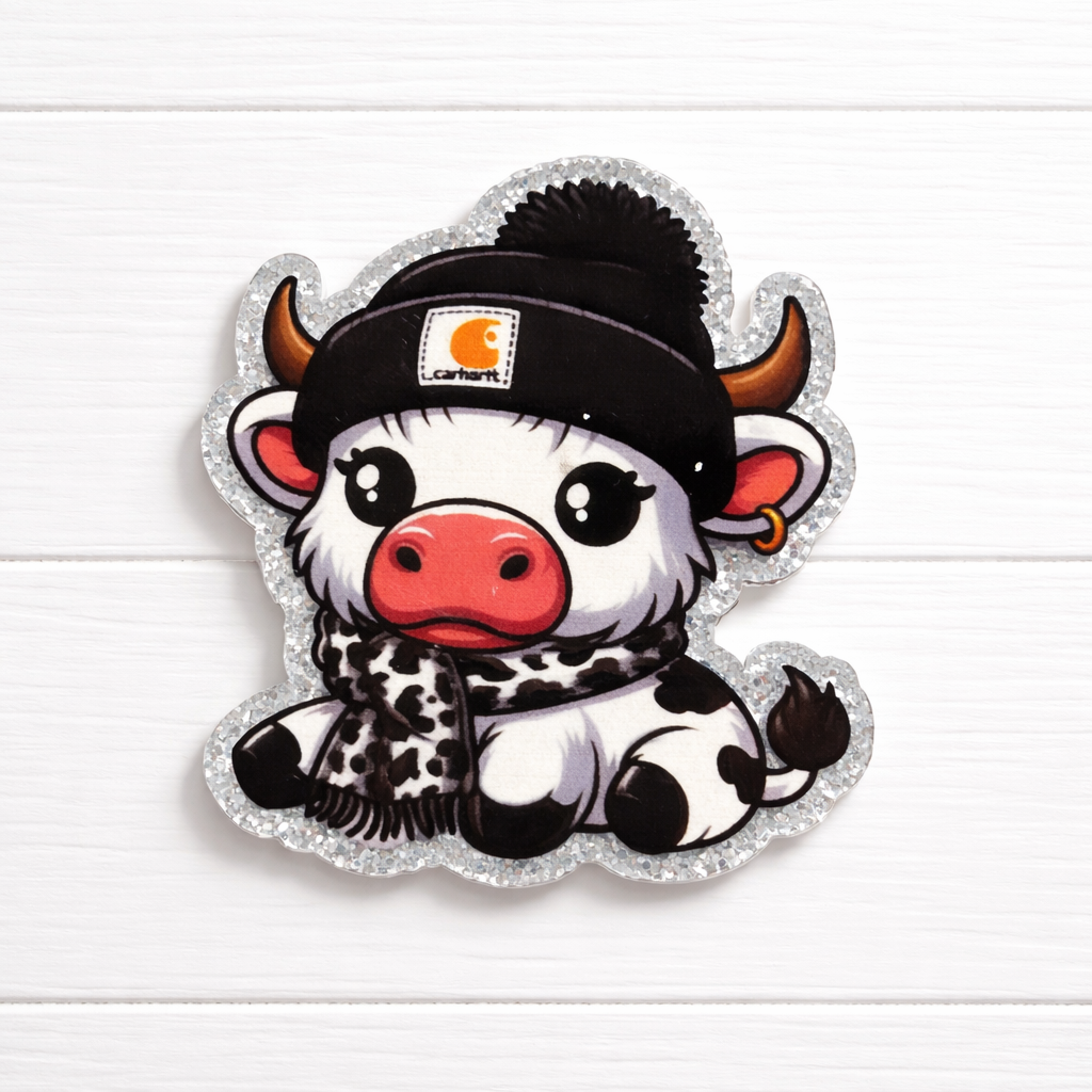 Cow Acrylic | Badge Reel