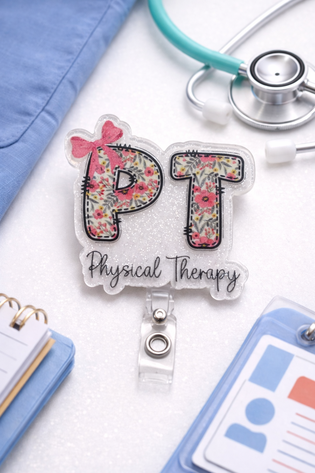 PT Badge Reel | Physical Therapy Badge Reel
