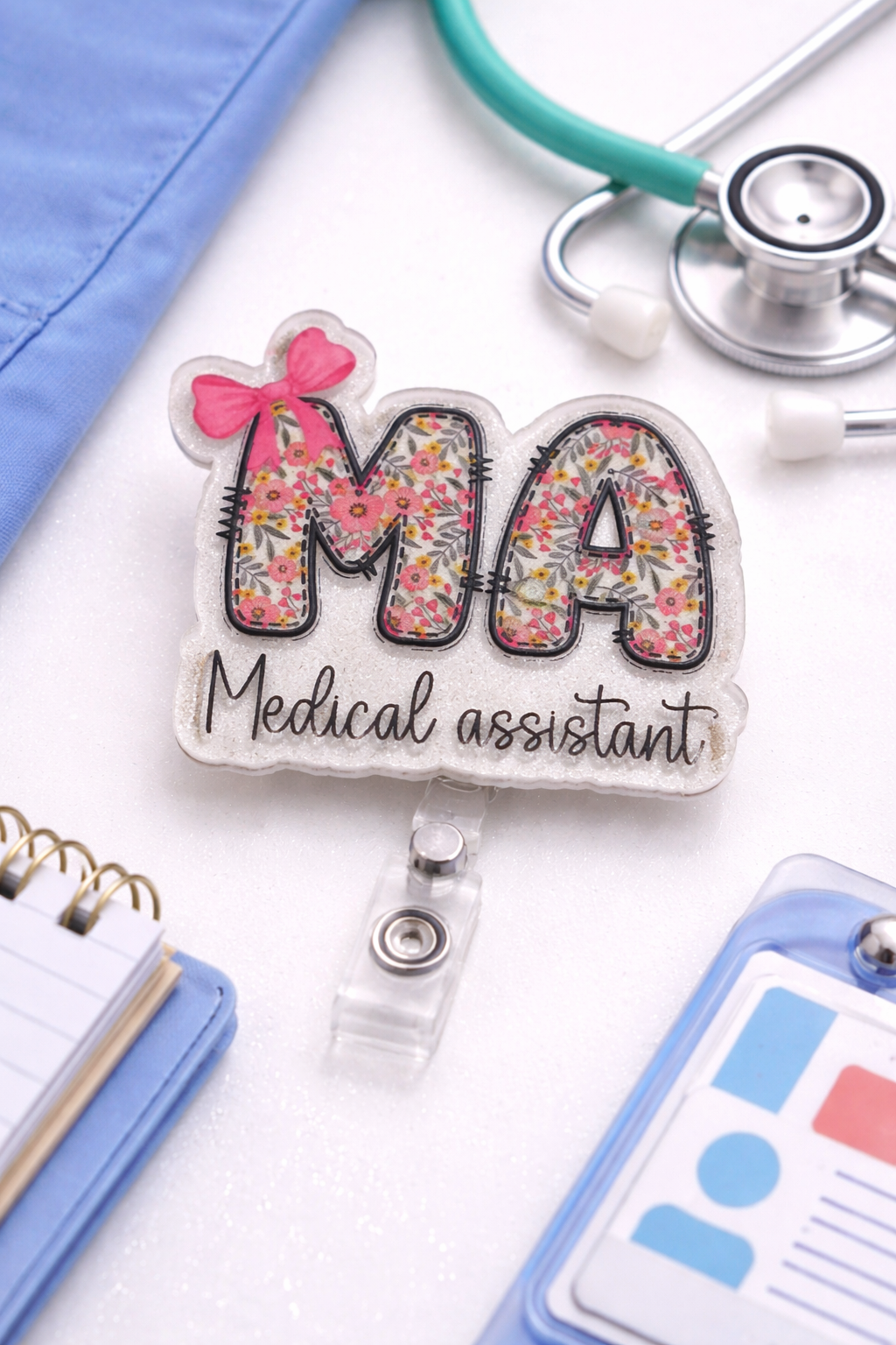 MA Badge Reel | Medical Assistant Badge Reel
