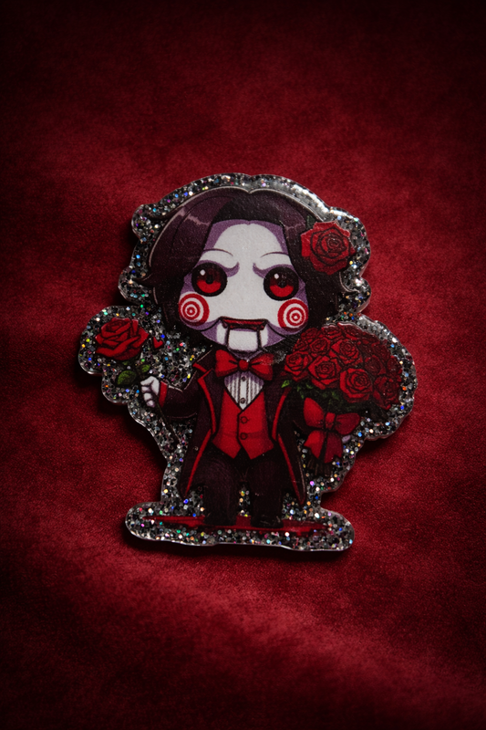 Gothic Rose Badge Reel