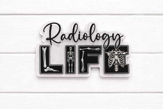 Radiology Life Badge Reel