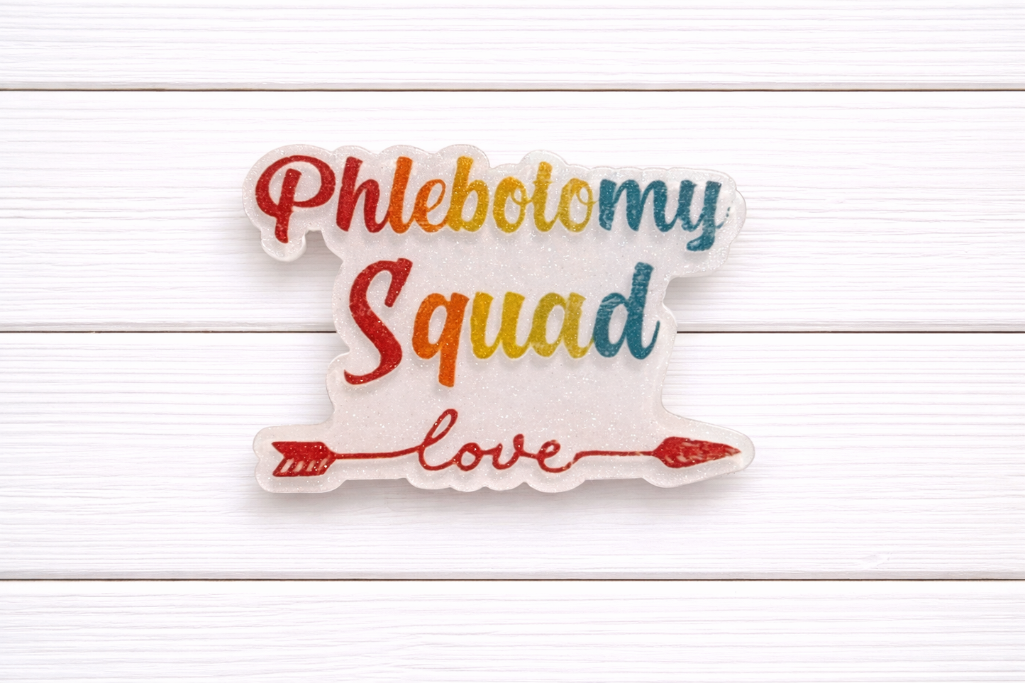 Phlebotomy Squad Badge Reel