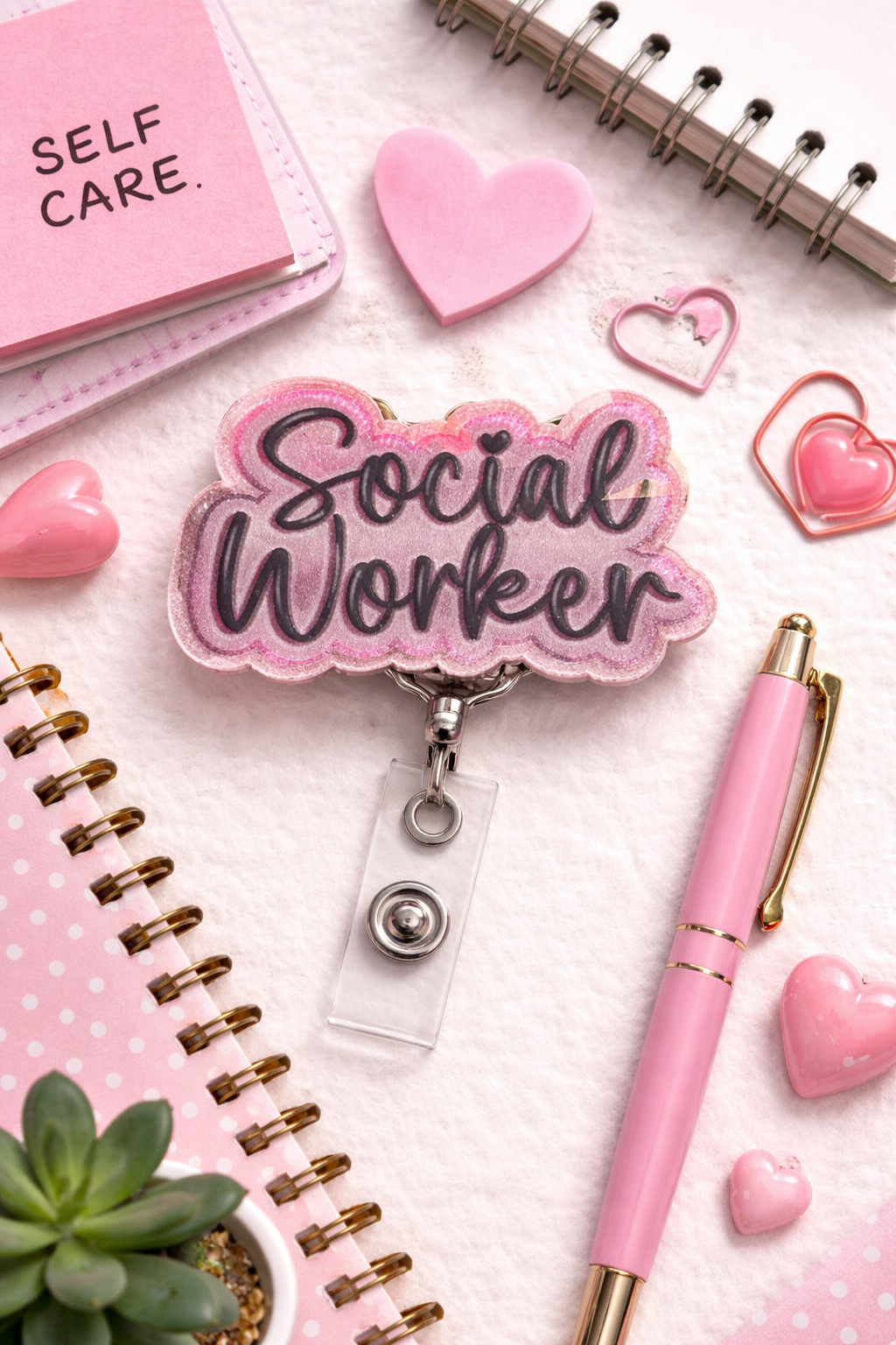 Social Worker Badge Reel