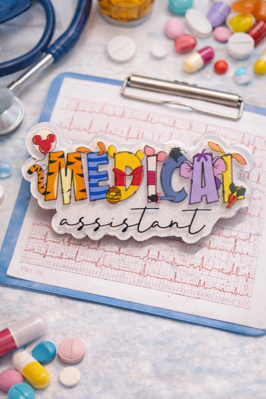 Medical Assistant Badge Reel