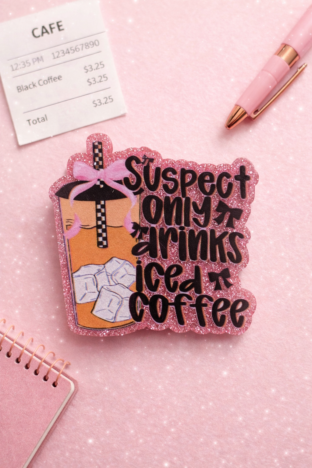 Suspect Only Arinks Iced Coffee