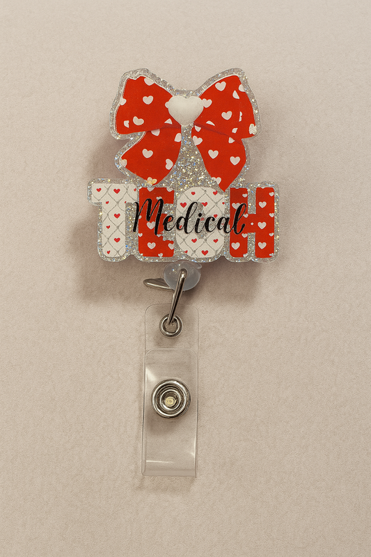 Medical Tech Badge Reel