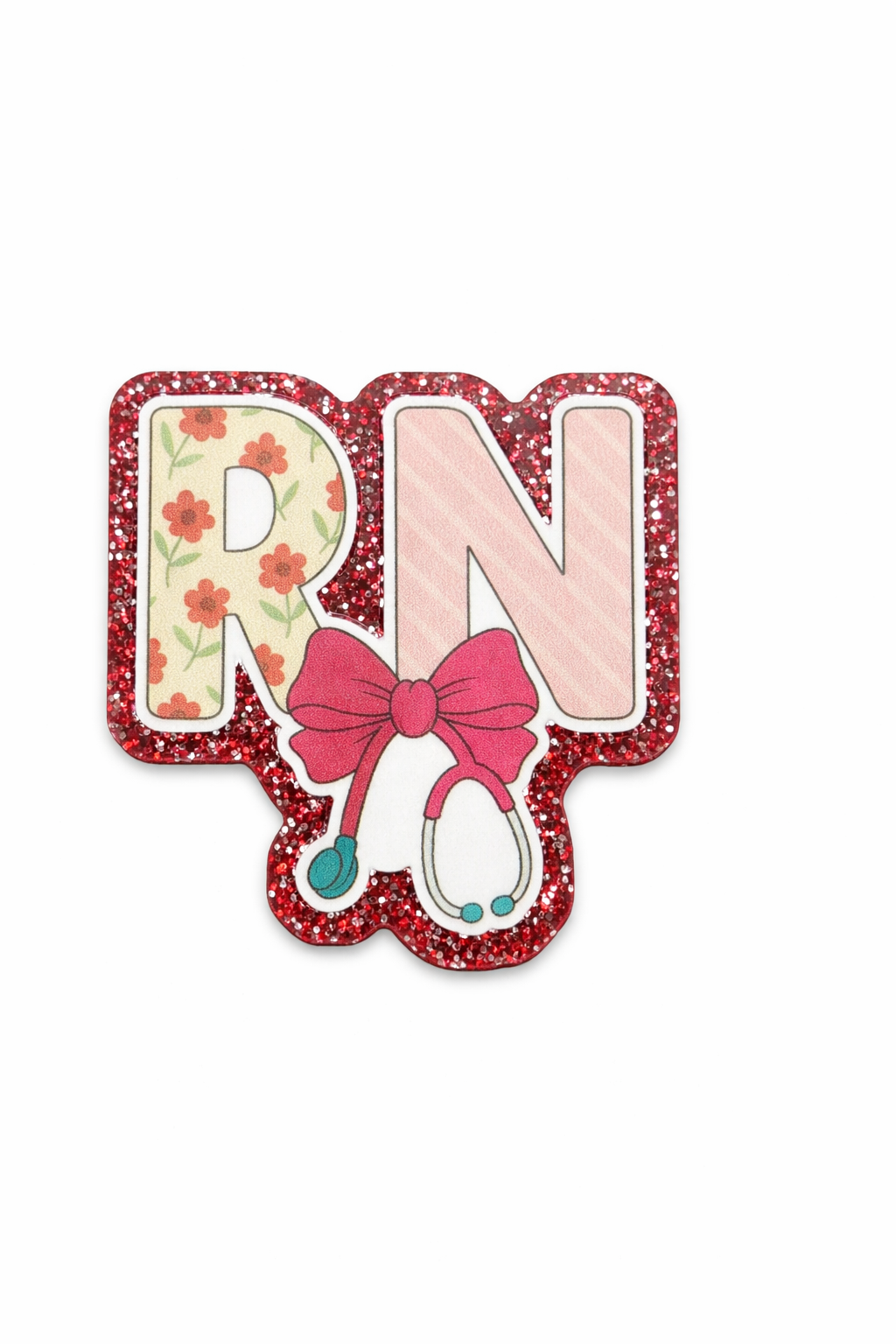 RN Badge Reel | Nurse Badge Reel with Bow
