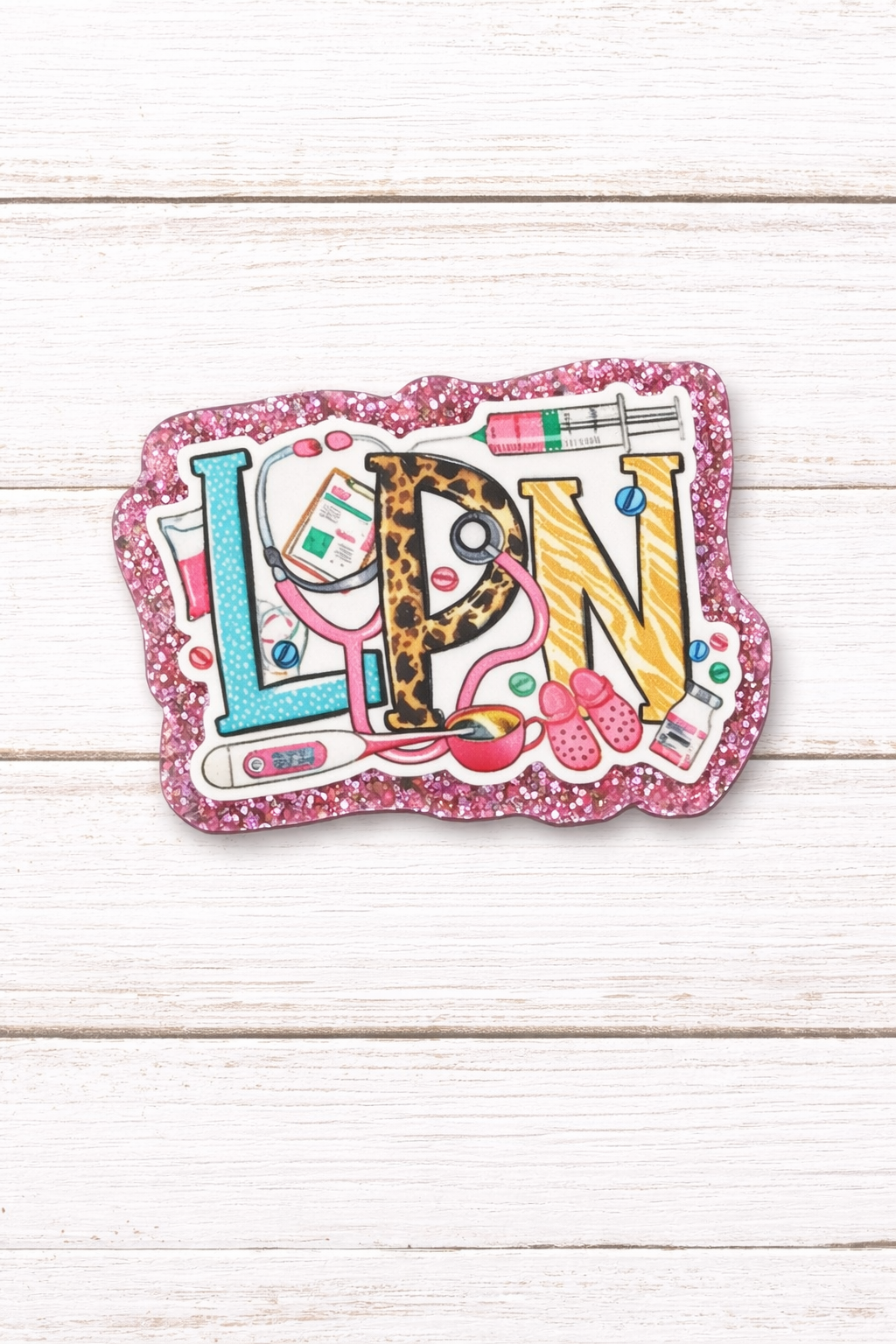 LPN Badge Reel | Licensed Practical Nurse Badge Holder