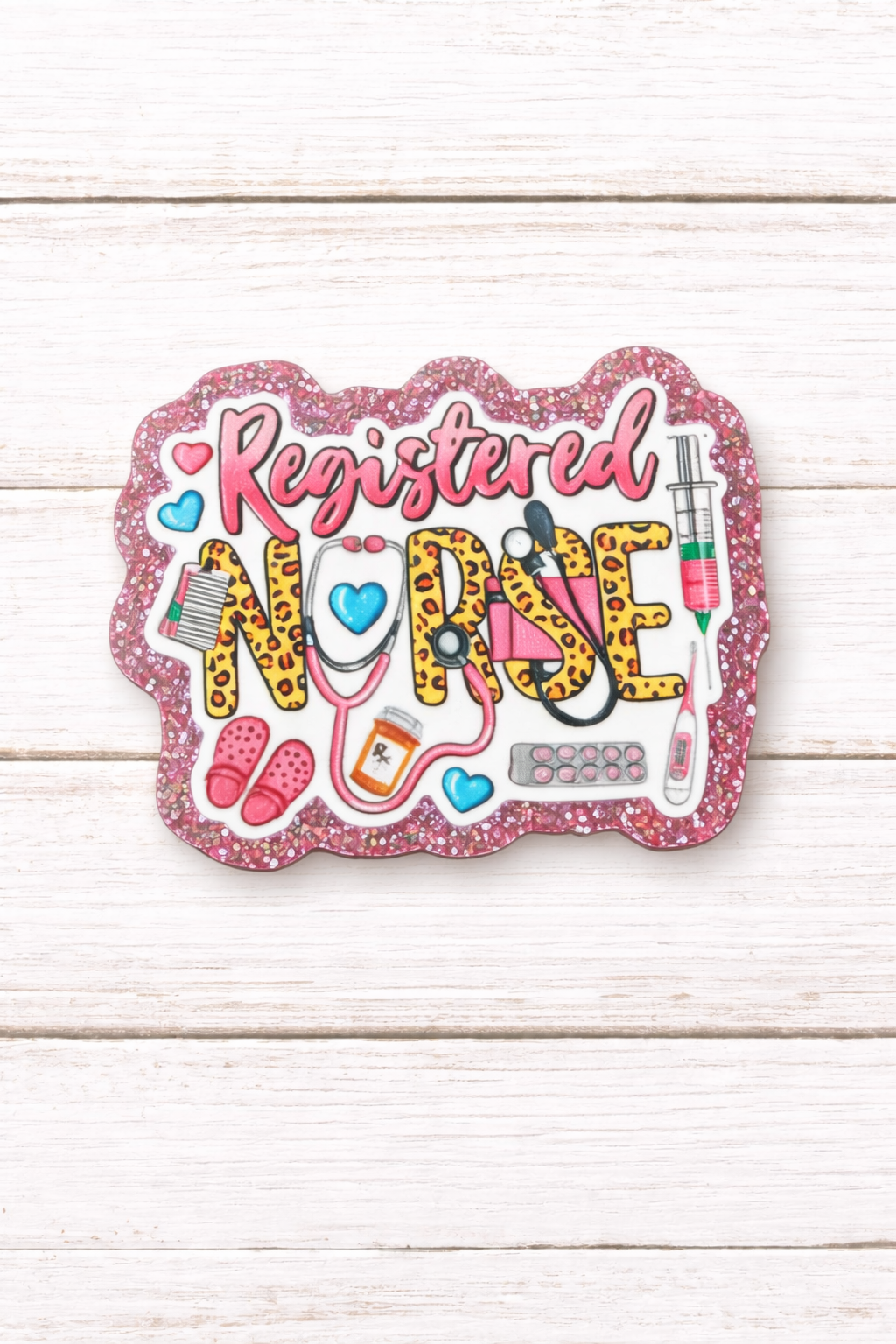 Registered Nurse Badge Reel | RN Nurse Badge