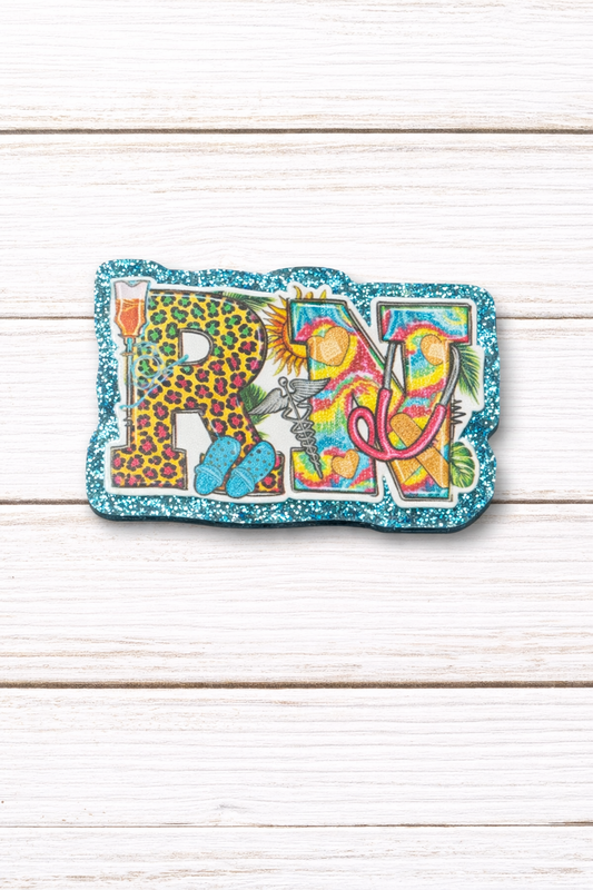 RN Nurse Badge Reel