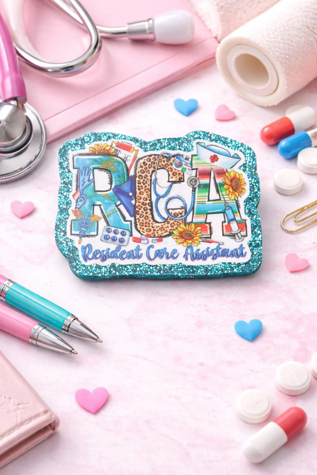 RCA Badge Reel | Resident Care Assistant Badge