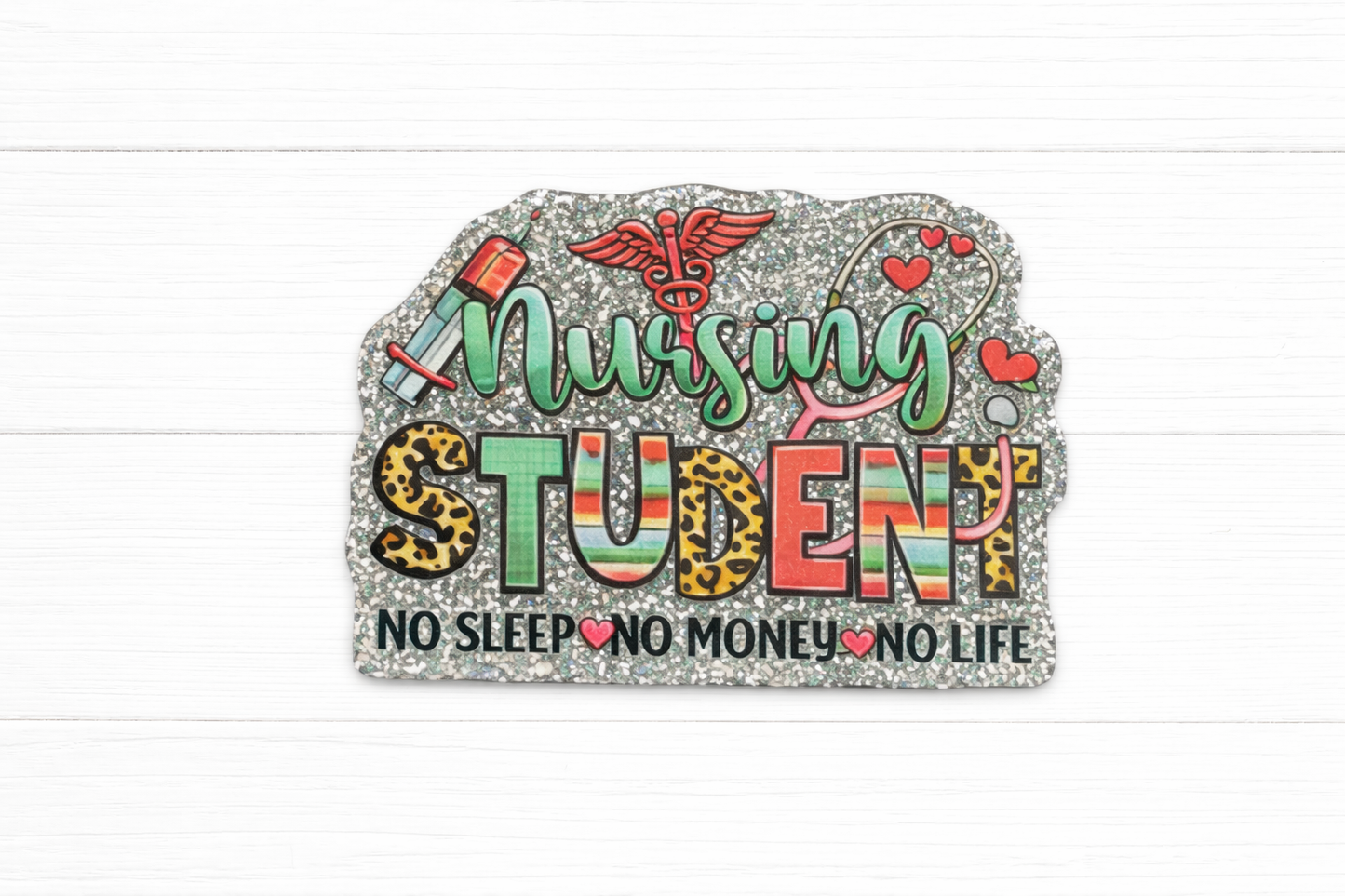 Nursing Student Badge Reel – Funny Nursing School ID