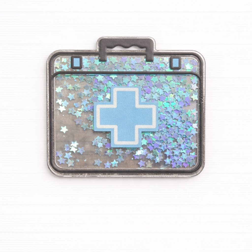 Medical Kit Badge Shaker