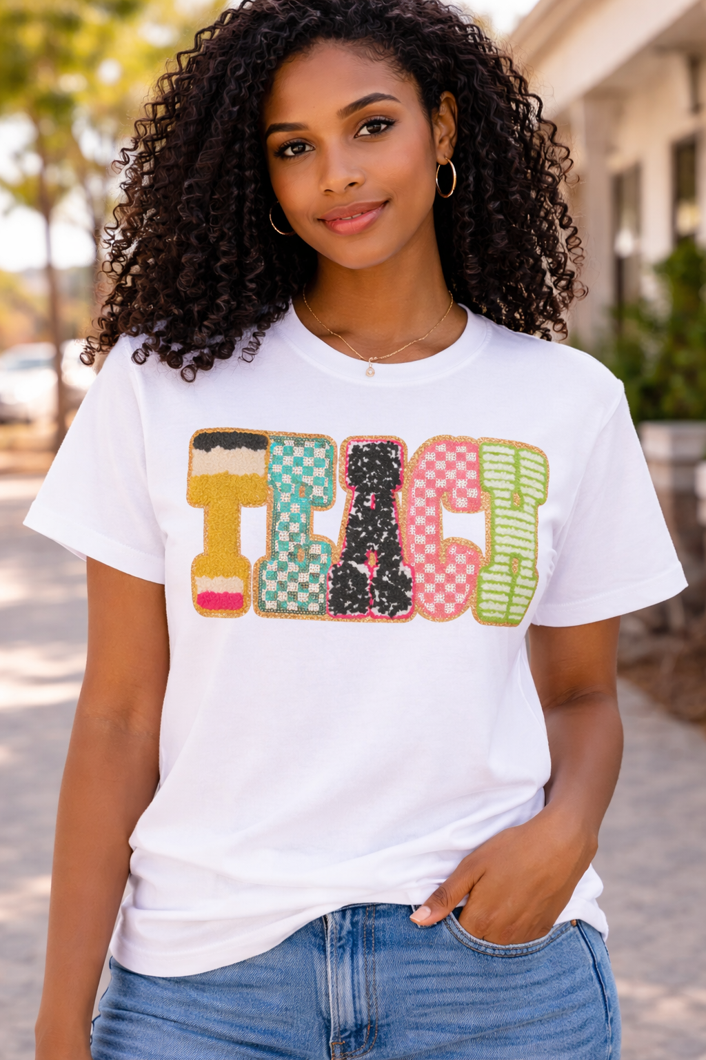 TEACH Chenille Patch *Patch Only*