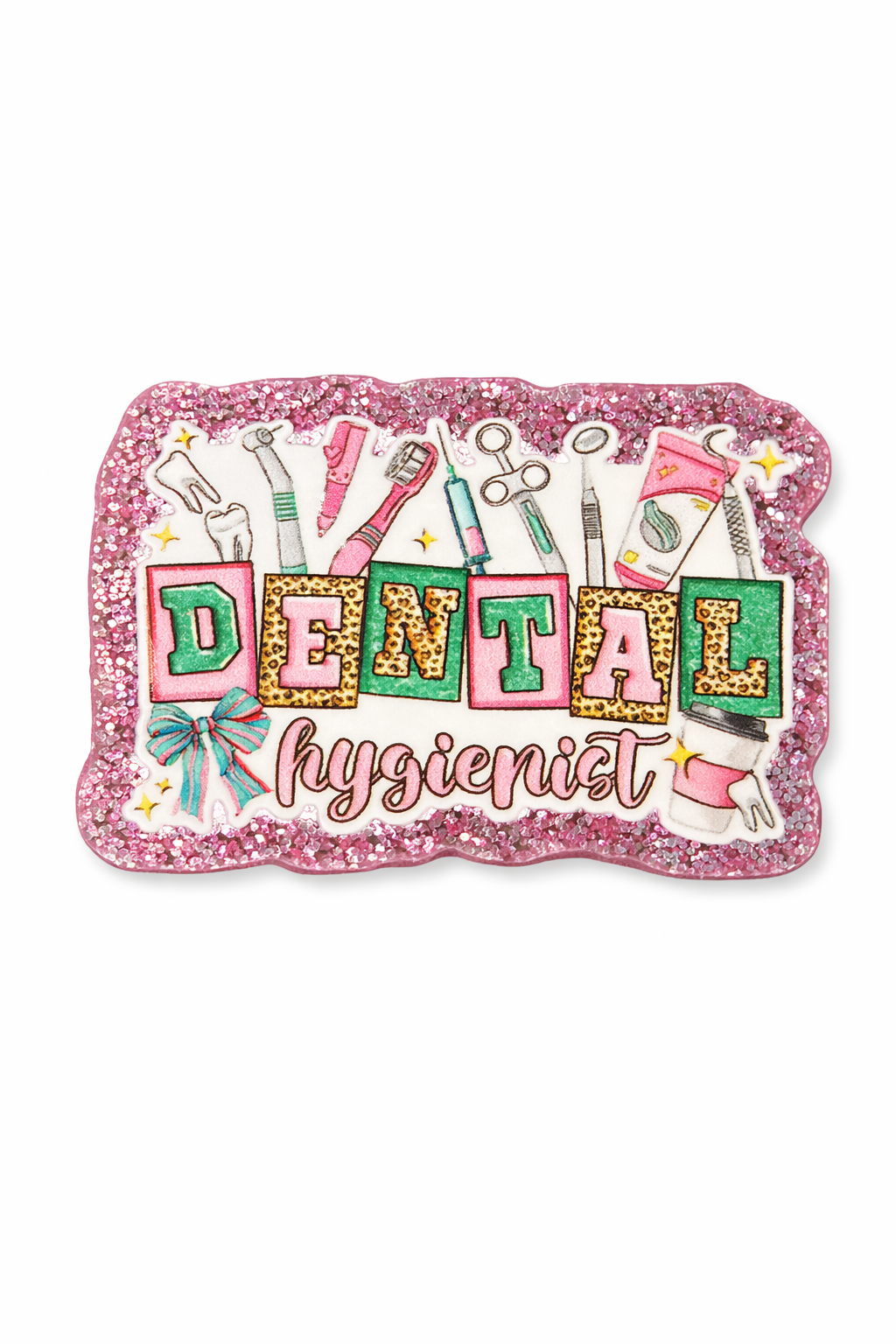 Dental Hygienist Badge Reel