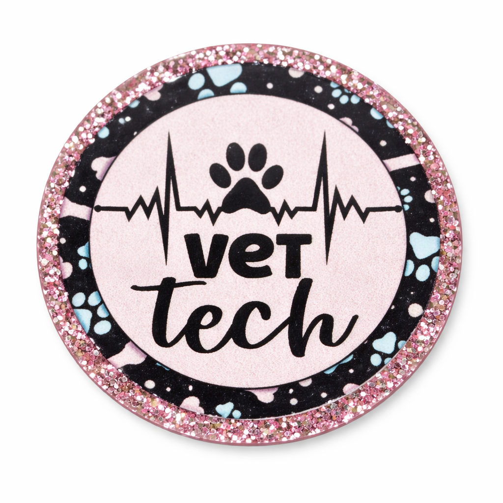 Vet Tech Badge Reel – Veterinary Technician