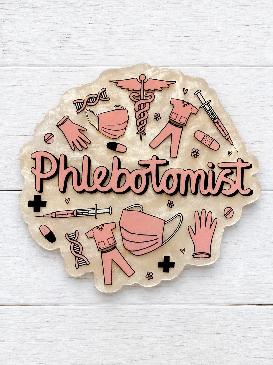 Phlebotomist Badge Reel
