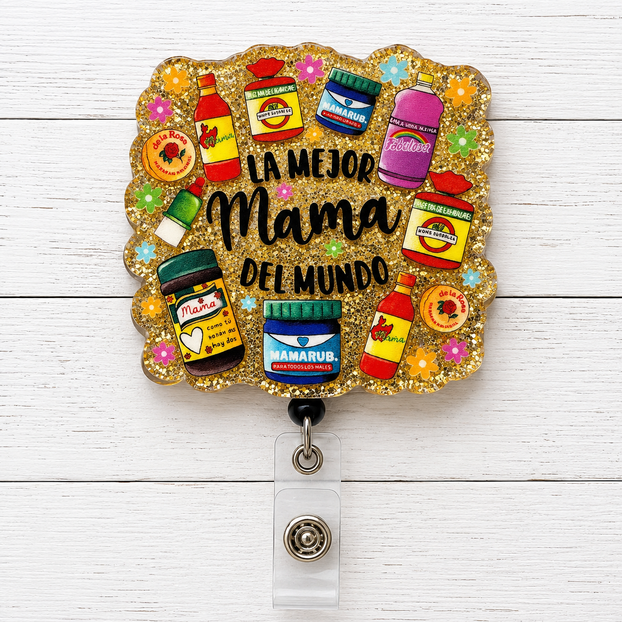 La Mejor Mama Del Mundo Badge Reel