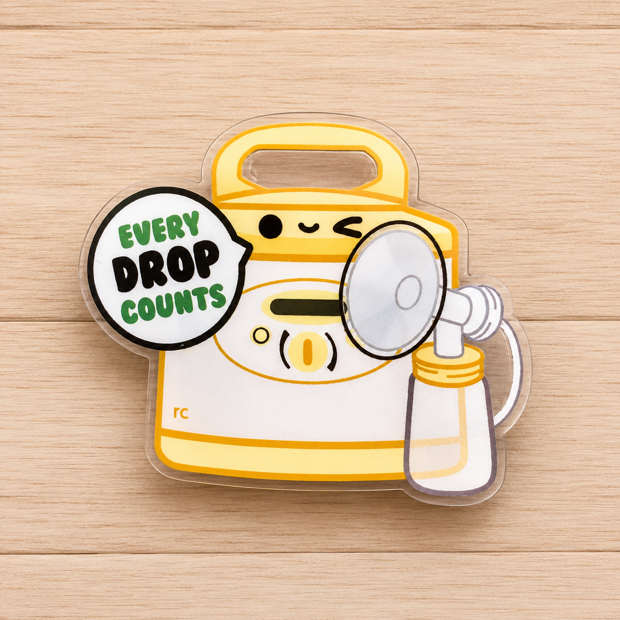 Every Drop Counts Badge Reel | Breast Pump Badge