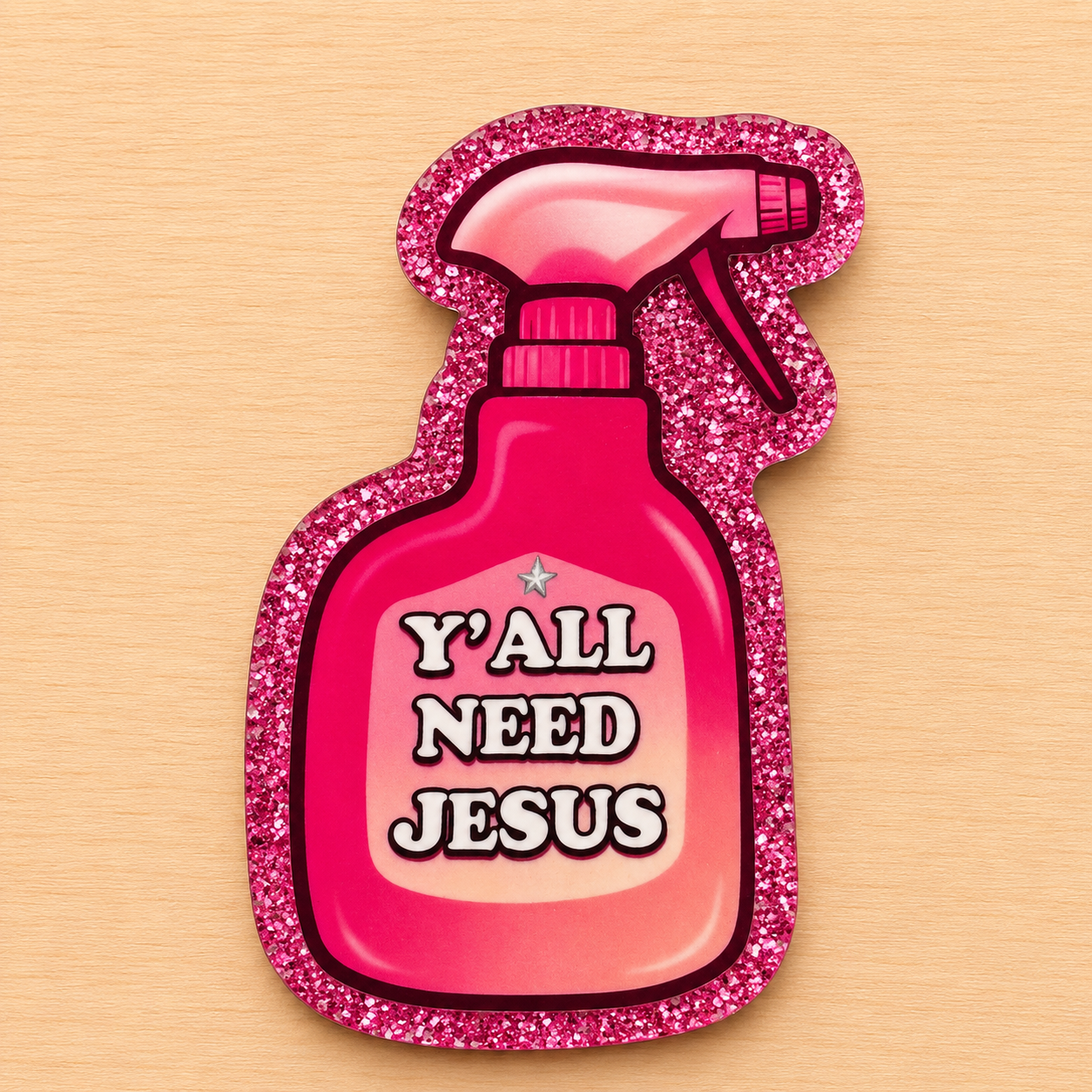 Y’all Need Jesus Badge Reel