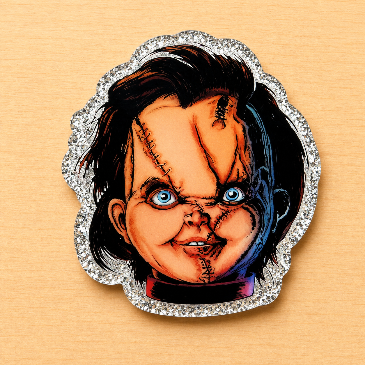 Horror Doll Badge Reel