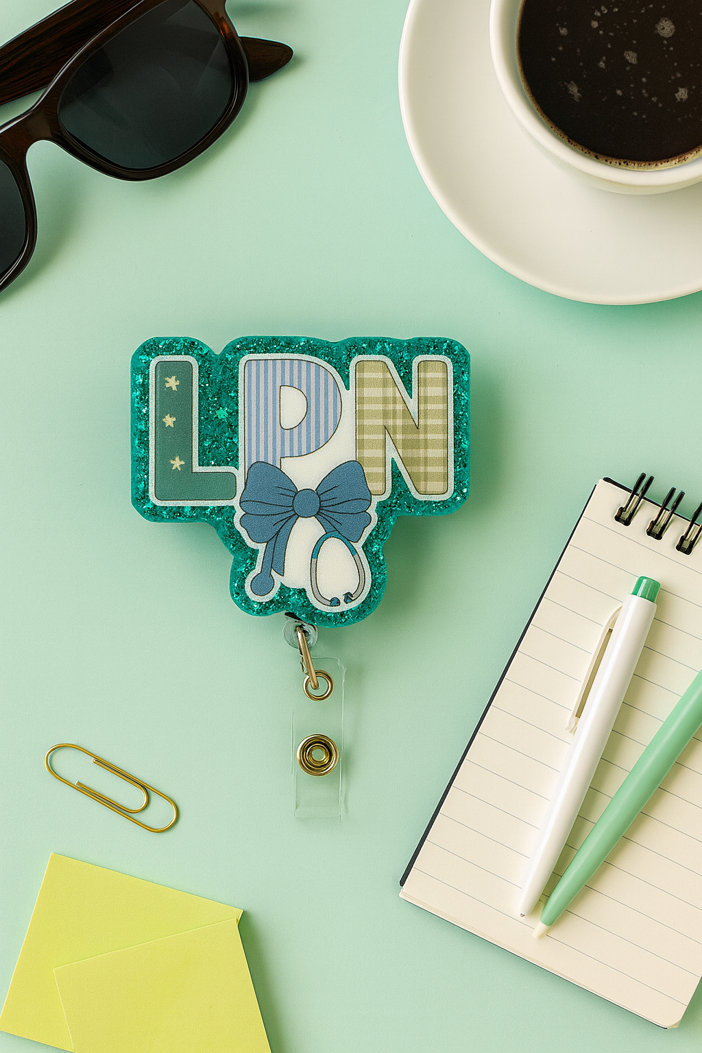LPN Badge Reel | Licensed Practical Nurse Badge