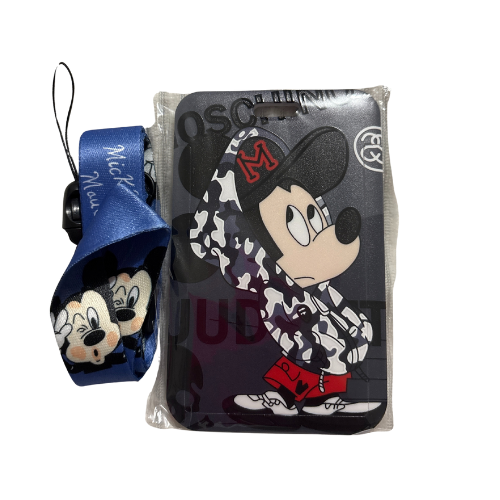 Cartoon Mouse ID Badge Holder and Lanyard