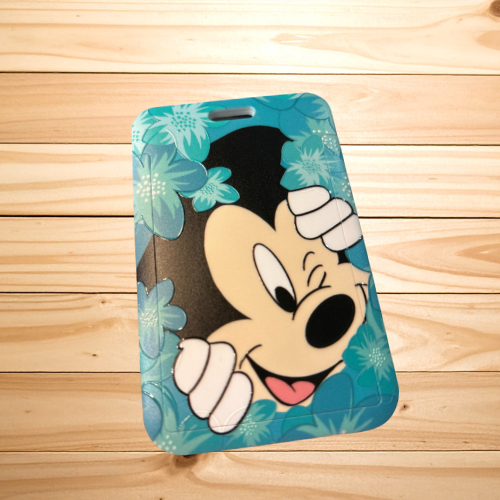 Mouse-Inspired Badge & Luggage Holder | Multi-Use ID Card & Travel Tag Holder