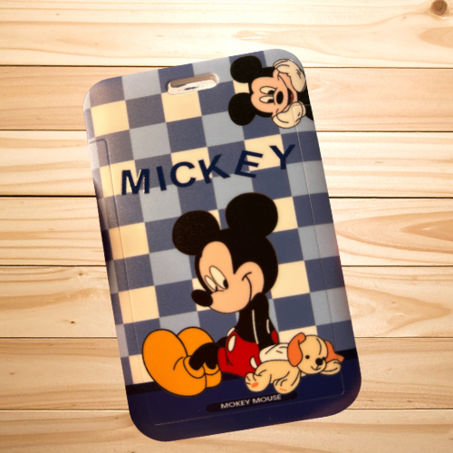 Mouse-Inspired Badge & Luggage Holder | Multi-Use ID Card & Travel Tag Holder