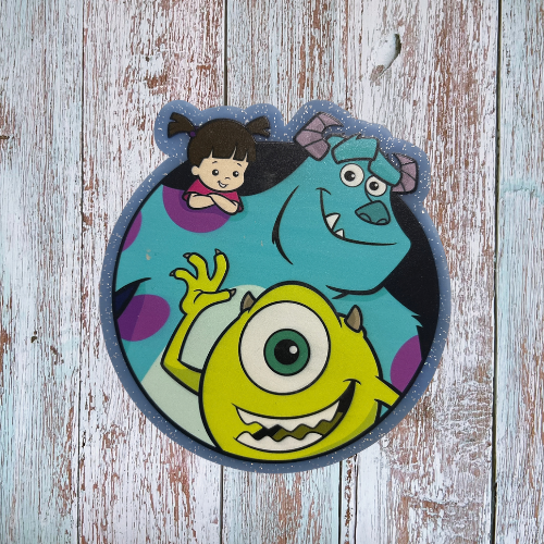 Monsters Friends Wall Hanging Decor | Cartoon Monster Key Decor | Kids Room Wall Decor | Coat Hook Decor | Cute Character Door Hanger